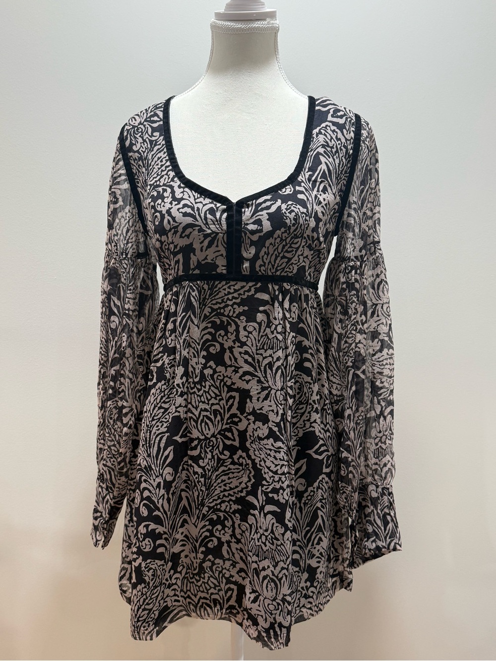 Winter Kate Floral Empire Tunic